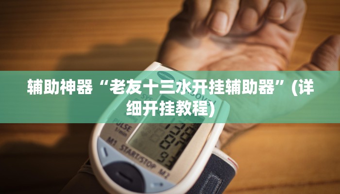 辅助神器“老友十三水开挂辅助器”(详细开挂教程)