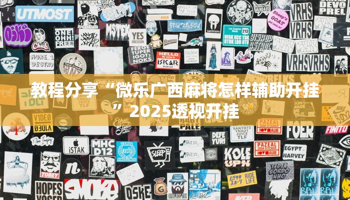 教程分享“微乐广西麻将怎样辅助开挂”2025透视开挂