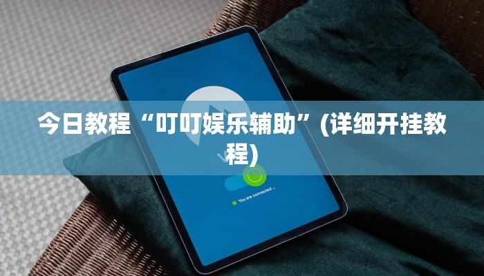 今日教程“叮叮娱乐辅助”(详细开挂教程)