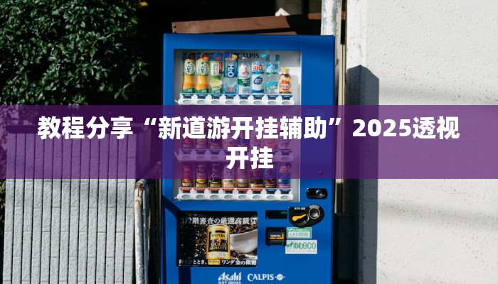 教程分享“新道游开挂辅助”2025透视开挂