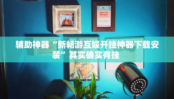 辅助神器“新畅游互娱开挂神器下载安装”其实确实有挂 